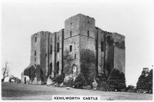 Kenilworth Castle, Warwickshire, 1937. Artist: Unknown
