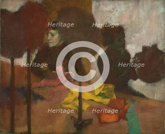 The Milliners, about 1882-before 1905. Creator: Edgar Degas.