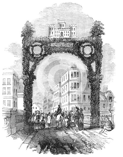 Arch on the New Brig of Ayr, 1844. Creator: Unknown.