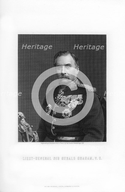 Sir Gerald Graham, British Lieutenant-General, 1893.Artist: E Stodart