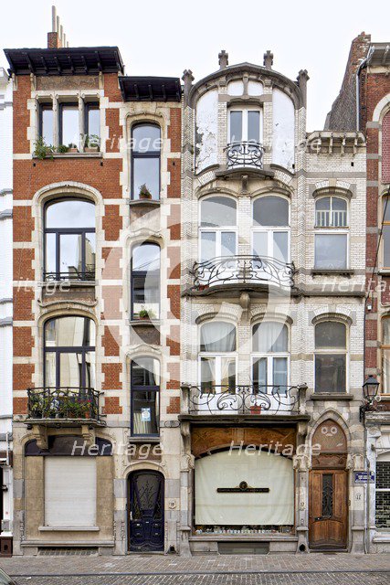 95-97 Chausee Ixelles, (1905), c2014-2017. Artist: Alan John Ainsworth.