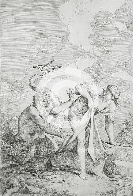 Glaucus and Scylla, c1661. Creator: Salvator Rosa.