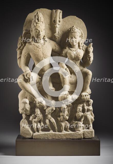 Umapati (Shiva, the Primeval Father God, and Uma, the Great Mother Goddess), between c.750 and c.800 Creator: Unknown.