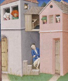 Miniature from Decameron by Giovanni Boccaccio, 15th century. Creator: Anonymous master.