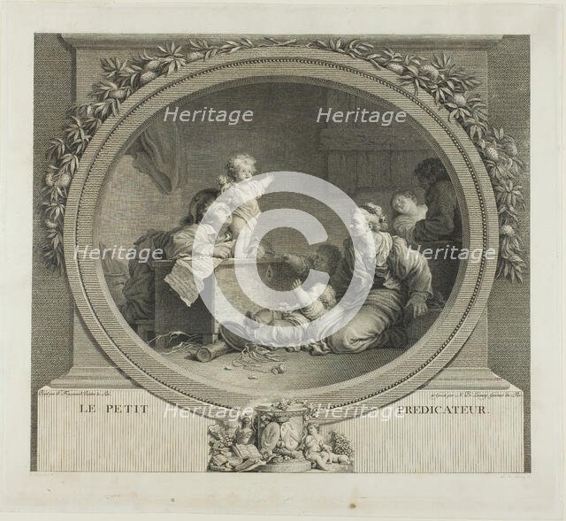 The Little Preacher, n.d. Creator: Nicolas Delaunay.