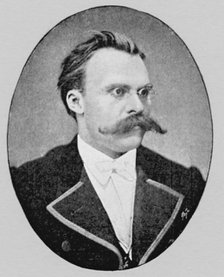 Friedrich Wilhelm Nietzsche, German philospher and writer. Artist: Unknown