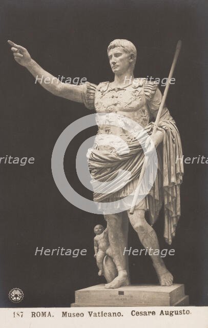 Augustus Caesar, c1900s. Creator: Unknown.