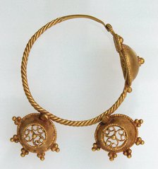 Earring, Langobardic, end of 6th century-middle of 7th century. Creator: Unknown.