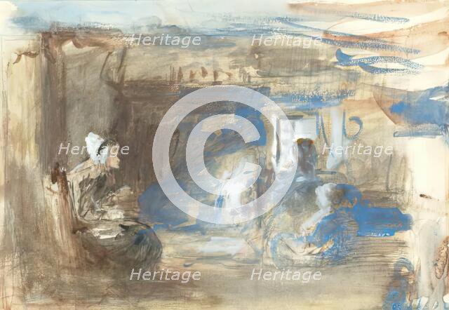 Study for "The Legend", 1864-1878. Creator: George Paul Chalmers.