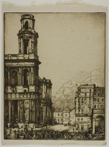Saint Sulpice, Paris: La Petite Tour, 1901. Creator: Donald Shaw MacLaughlan.