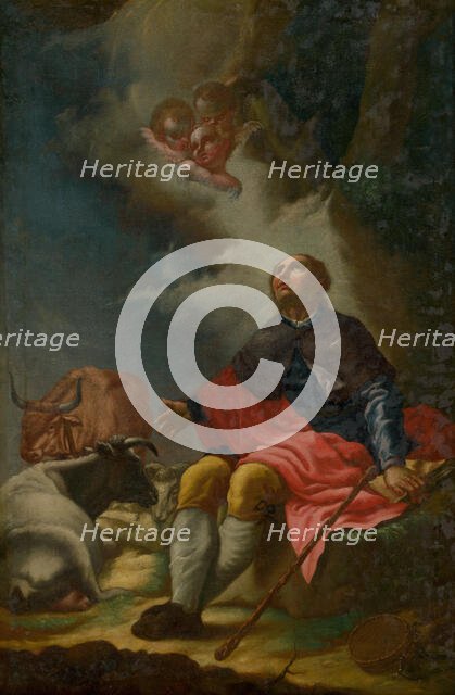 Saint Vendelín, 1750-1770. Creator: Johann Lucas Kracker.