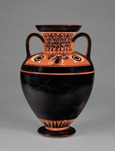 Black-Figure Neck Amphora, about 530-520 BC. Creator: Unknown.