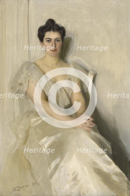 Frances Folsom Cleveland, 1899. Creator: Anders Leonard Zorn.