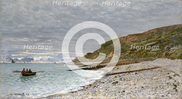 La Pointe de la Hève, Sainte-Adresse, 1864. Artist: Monet, Claude (1840-1926)