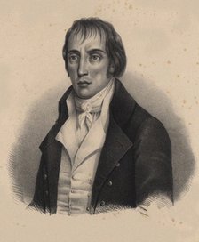 Portrait of the poet Manuel Maria Barbosa du Bocage (1765-1805).