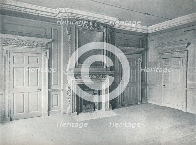 'Panelled room, early eighteenth century, 26, Hatton Garden', 1907. Artist: Unknown.