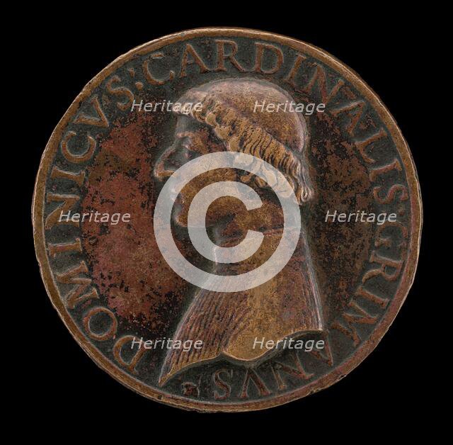 Domenico Grimani, 1463-1523, Cardinal 1493 [obverse], 1493/1523. Creator: Unknown.