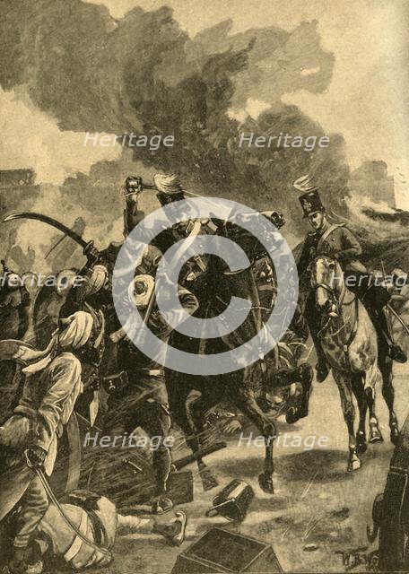 British General Joseph Thackwell at the Battle of Sobraon, Punjab, India, 1846 (c1890). Creator: Unknown.