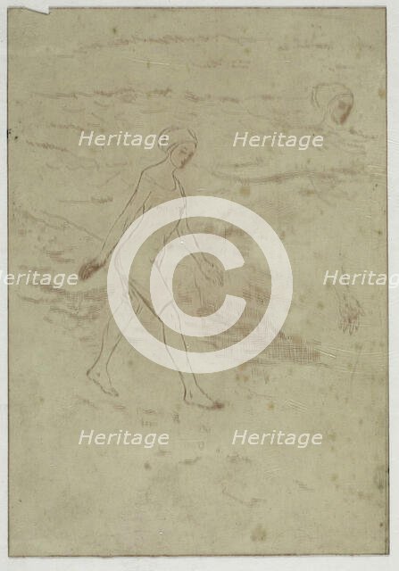 Trial Plate for Nine O'Clock A.M., 1919-20. Creator: Theodore Roussel.