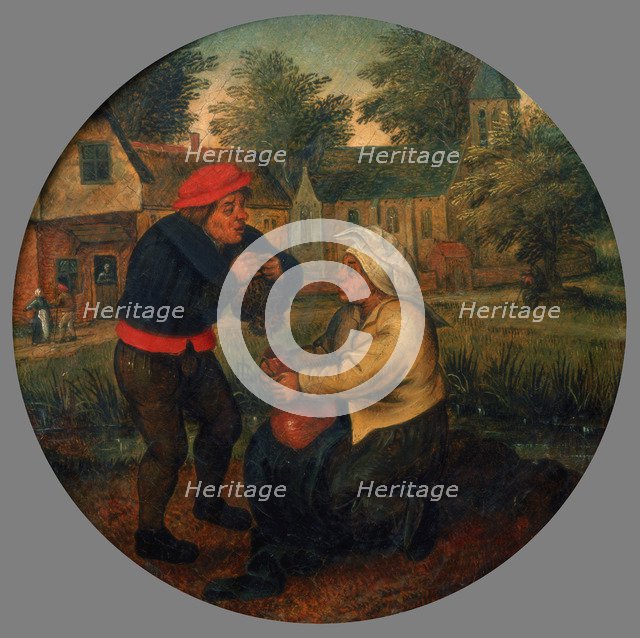 Unidentified Flemish proverb, late 16th/early 17th century. Artist: Pieter Brueghel the Younger