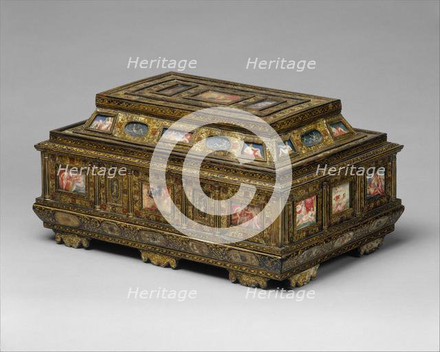 Casket (cofanetto or scrigno), 1575-1600. Creator: Unknown.