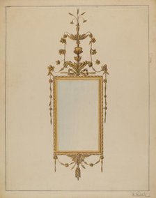 Mirror, c. 1936. Creator: Nicholas Gorid.