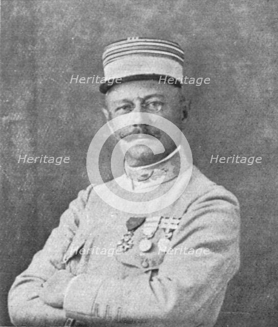 'Une Citation Touchante; Le colonel Priou', 1916. Creator: Unknown.