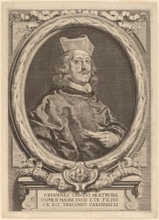 Cardinal Giovanni Carlo dei Medici, before 1691. Creator: Adriaen Haelwegh.