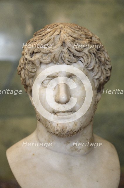 Portrait of Lucius Verus, mid third quarter of 2nd century. Artist: Unknown