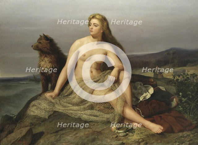 Kraka, 1862. Creator: Marten Eskil Winge.