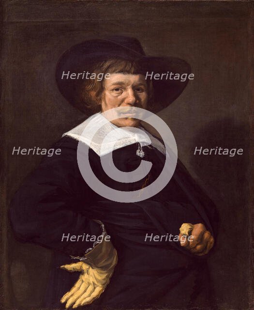 Portrait of a Man, 1644. Creator: Johannes Hals.