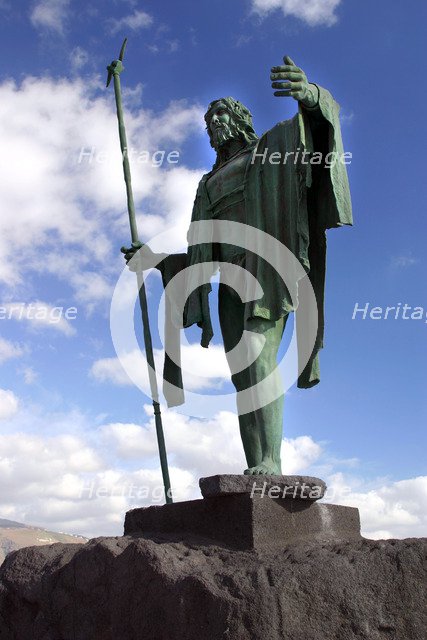 Guanche Statue, Candelaria, Tenerife, 2007.