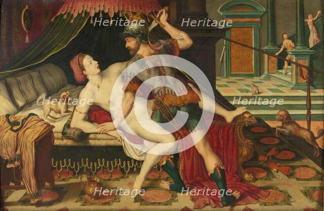 Rape of Lucretia, c.1575. Creator: Anon.
