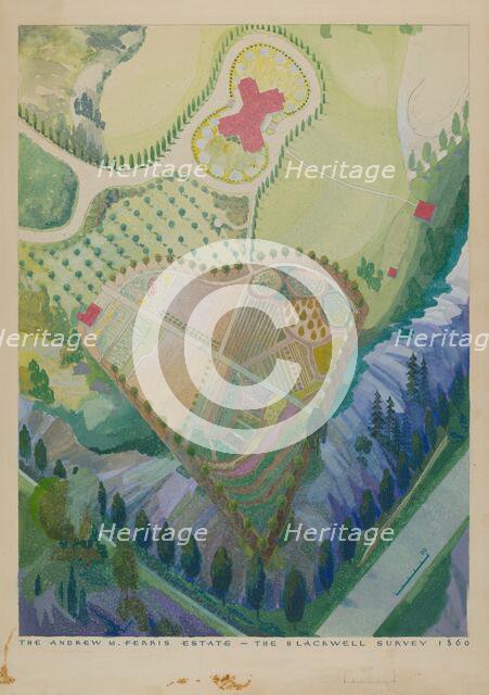 A. M. Ferris Estate, c. 1936. Creator: William Merklin.