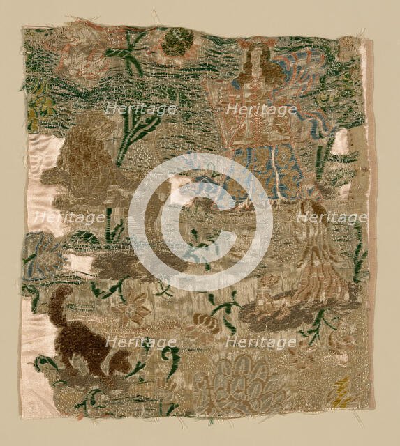 Fragment, Portugal, 17th century. Creator: Unknown.