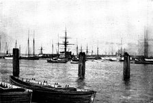 The Royal Visit to Portsmouth: the Harbour, 1898. Creator: Unknown.