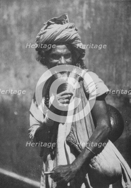 'A Mohammedan Fakir or Conjurer', c1890, (1910). Artist: Alfred William Amandus Plate.