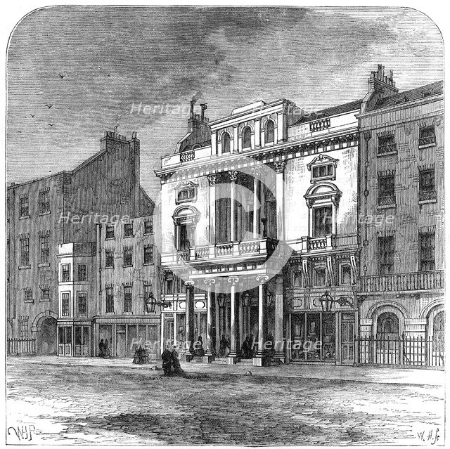 St James's Theatre, London, 1891. Artist: Unknown