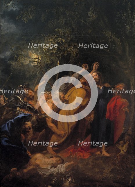 The Capture of Christ. Artist: Dyck, Sir Anthony van (1599-1641)