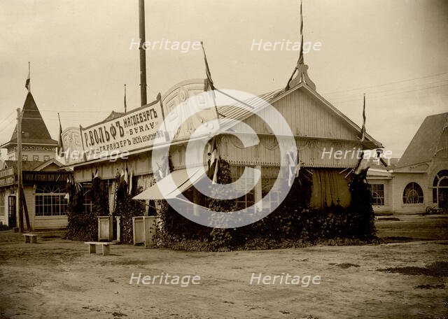 Machine pavilion R. Wolf, 1911. Creator: A. A. Antonov.