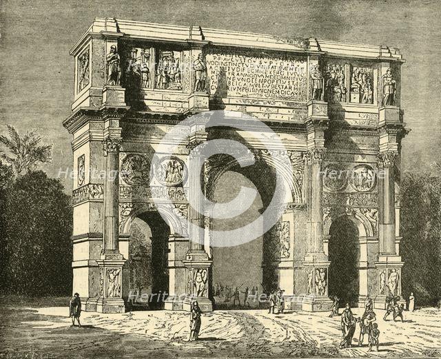 'Arch of Constantine', 1890.   Creator: Unknown.