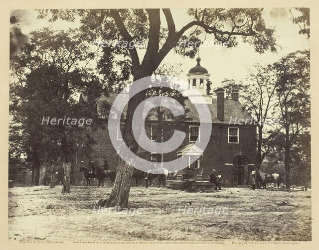 Fairfax Court-House, June 1863. Creator: Alexander Gardner.