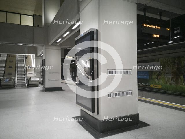 Nine Elms station, London, UK, Oct 2021. Creator: Ethel Davies.