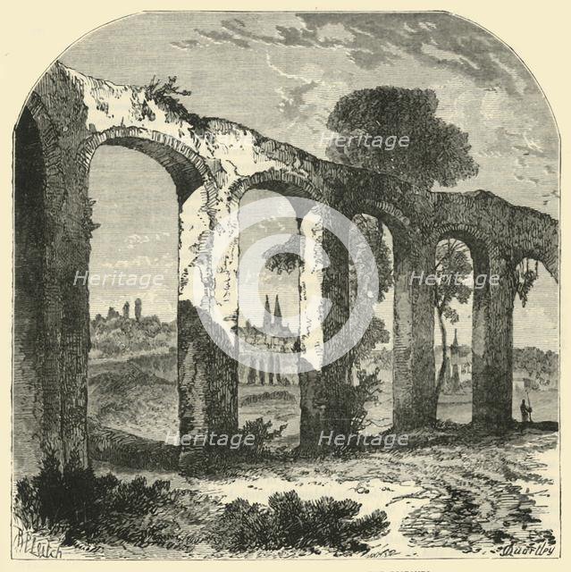 'Aqueduct at Poitiers, of Old the Capital of the Pictones', 1890.   Creator: Unknown.