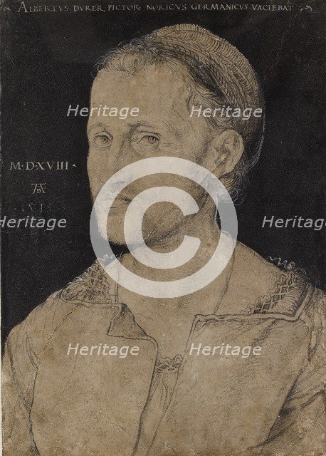 Portrait of Hans Burgkmair, 1518. Artist: Albrecht Durer.