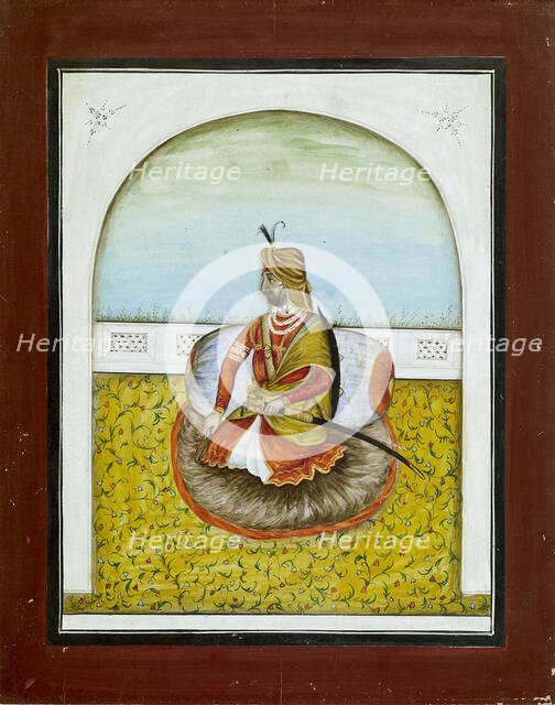 Kneeling Man, 1800-1899. Creator: Unknown.