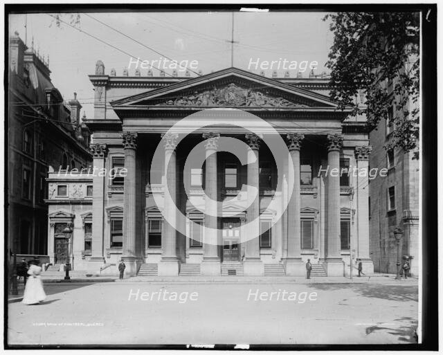 Bank of Montreal, Quebec, c.between 1900 and 1910. Creator: Unknown.