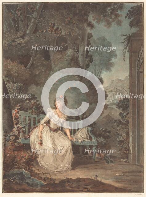 Nina, ou La Folle par amour (Nina, or The Woman Maddened by Love), 1787. Creator: Jean Francois Janinet.