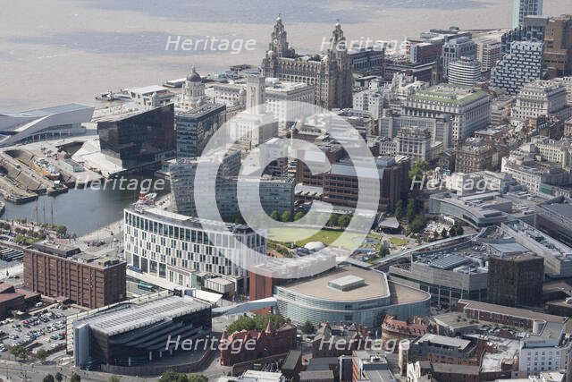 The city centre and environs, Liverpool, 2015. Creator: Historic England.