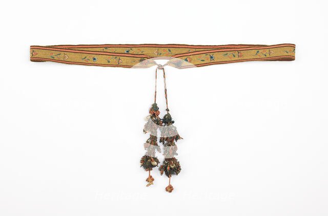 Belt, European, 1700-1709. Creator: Unknown.